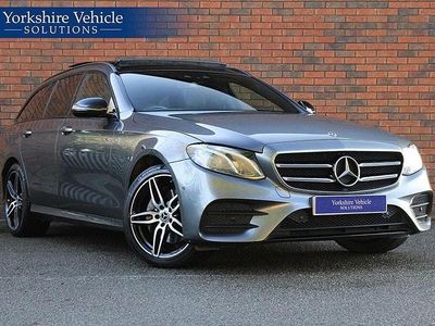 Grey Used 2017 Mercedes E220 AMG Line Premium Estate | £12,889 (A bit pricey)