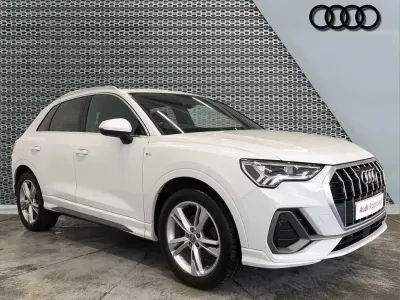 Used Audi Q3 S-Line 150 HP (110 kW) 2019 White SUV