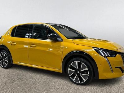 Used Peugeot e-208 Premium 100 kW (136 HP) 2021 Yellow Hatchback