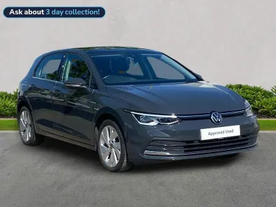Used VW Golf VII Style 150 HP (110 kW) 2021 Grey Hatchback