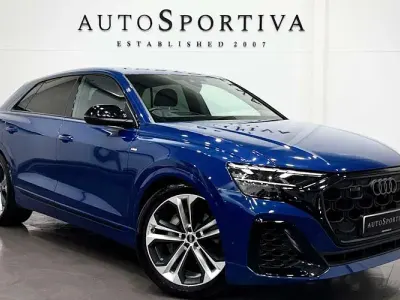 Used Audi Q8 Black Edition 340 HP (250 kW) 2025 Blue SUV