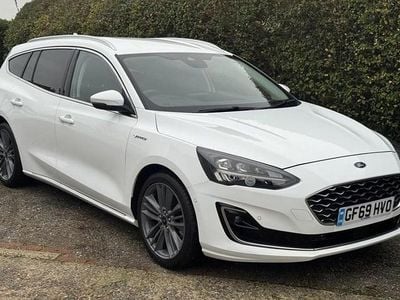 White Used 2019 Ford Focus Vignale Estate | £18,499 (Expensive)