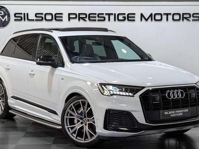 White Used 2021 Audi Q7 Comfort SUV | £44,995 (Expensive)