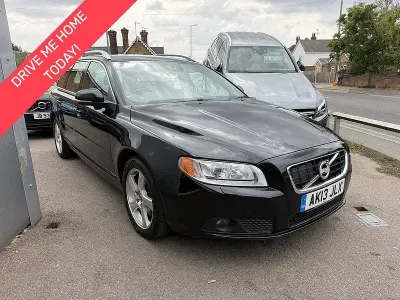 Used Volvo V70 SE Lux 215 HP (158 kW) 2013 Black Estate