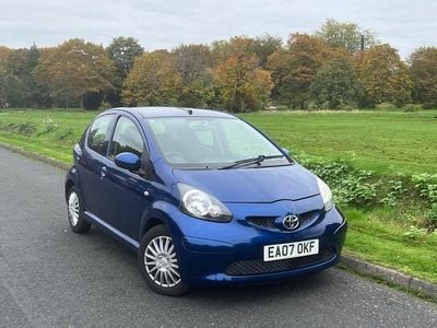 Blue Used 2007 Toyota Aygo Hatchback | £3,995 (Fair price)