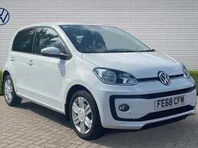 Used VW up! high up! 75 HP (55 kW) 2018 White Hatchback