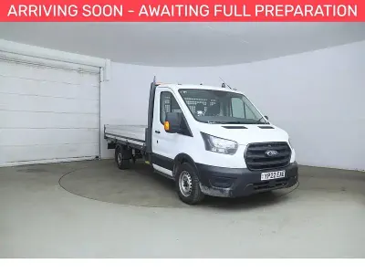 Used Ford Transit 130 HP (95 kW) 2022 White Cabriolet