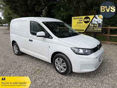 Used VW Caddy S 112 HP (82 kW) 2022 White MPV