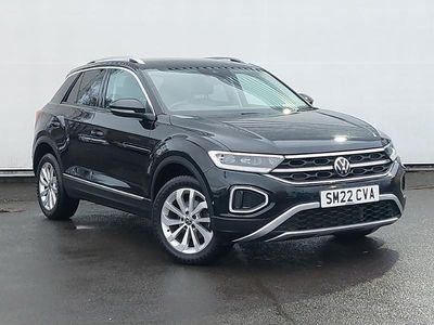 Black Used 2022 VW T-Roc Style SUV | £16,998 (Fair price)