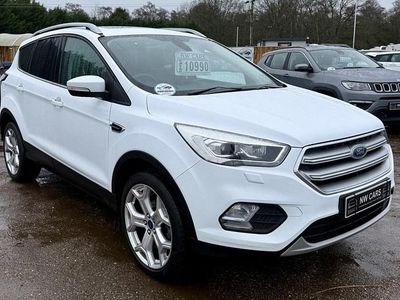 Used Ford Kuga ST-Line X 150 HP (110 kW) 2018 White SUV