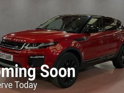 Used Land Rover Range Rover evoque SE 180 HP (132 kW) 2017 Red SUV