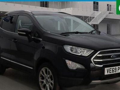 Used Ford Ecosport Titanium 125 HP (91 kW) 2019 Black SUV