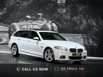 Used BMW 530 M Sport 2014 White Estate