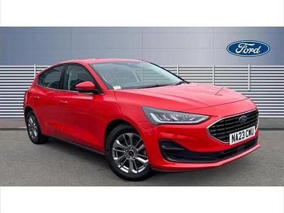 Used Ford Focus Titanium 125 HP (91 kW) 2023 Red Hatchback
