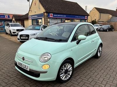 Green Used 2015 Fiat 500 Lounge Hatchback | £5,499 (Good price)