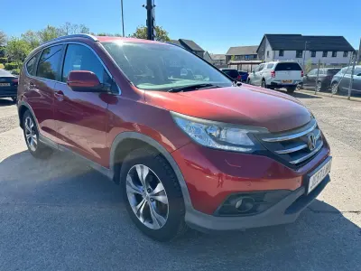 Second-hand Honda CR-V SR 120 CP (88 kW) 2014 Roșu SUV