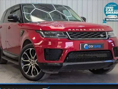 Używany Land Rover Range Rover Sport HSE 306 KM (225 kW) 2019 Czerwony SUV