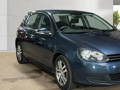 Used VW Golf VI SE 120 HP (88 kW) 2009 Blue Hatchback