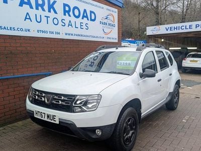 White Used 2018 Dacia Duster Hatchback | £7,795 (Fair price)