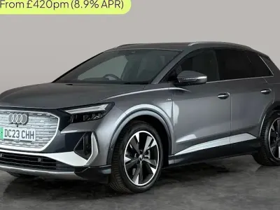Used Audi Q4 e-tron S-Line 150 kW (204 HP) 2023 Grey SUV