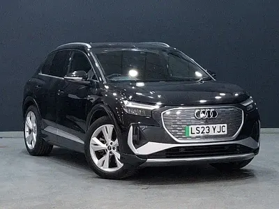 Second-hand Audi Q4 e-tron S-Line 150 kW (204 CP) 2023 Negru SUV
