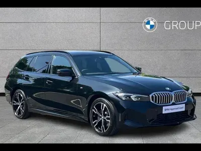 Used BMW 330 M Sport 288 HP (211 kW) 2026 Black sapphire metallic paint Estate