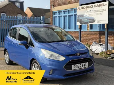Used Ford B-MAX Zetec 105 HP (77 kW) 2012 Blue MPV