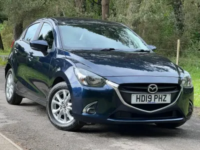 Begagnad Mazda 2 2019 Blå Halvkombi