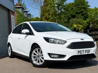 Used Ford Focus Titanium 2017 White Hatchback