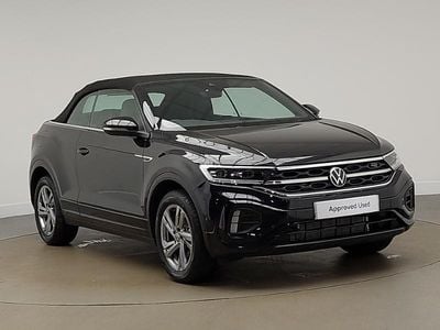 New VW T-Roc Cabriolet R-line 150 HP (110 kW) 2026 Black Cabriolet