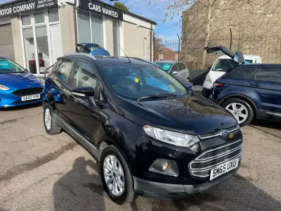 Used Ford Ecosport Zetec 125 HP (91 kW) 2015 Black SUV