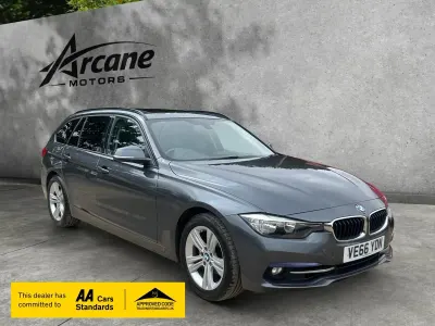Used BMW 320 Sport Line 184 HP (135 kW) 2017 Grey Estate