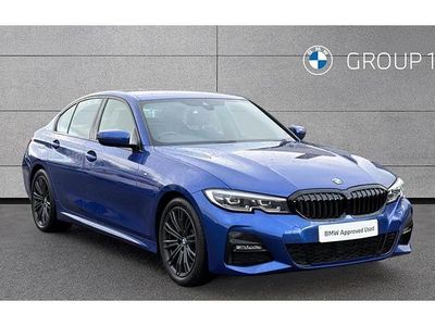 Used BMW 320 M Sport 184 HP (135 kW) 2021 Portimao blue Sedan