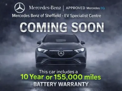 Used Mercedes EQS450+ Exclusive Luxury 244 kW (333 HP) 2022 Blue Sedan
