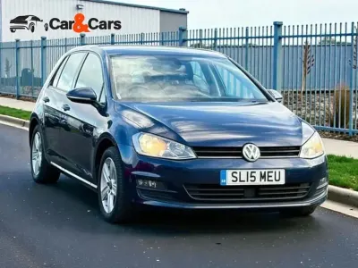 Usado VW Golf VII Match 2015 Azul Utilitario
