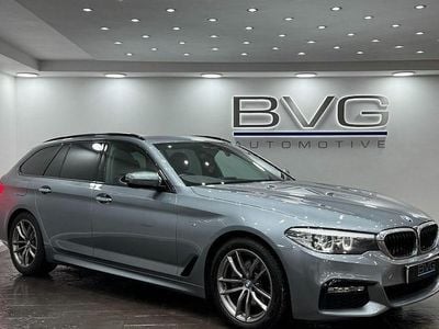 Used BMW 520 M Sport 190 HP (139 kW) 2018 Blue Estate
