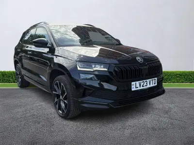 Used Skoda Karoq SportLine 150 HP (110 kW) 2023 Black SUV