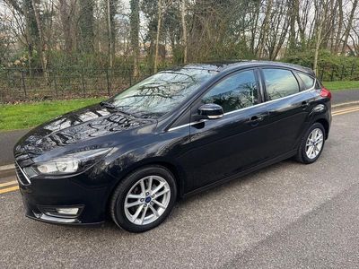 Used Ford Focus Zetec 115 HP (84 kW) 2015 Black Hatchback