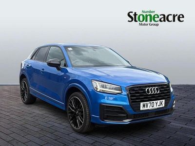 Blue Used 2020 Audi Q2 Black Edition SUV | £14,600 (Fair price)