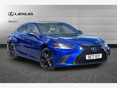 Used Lexus ES300H Sport Line 218 HP (160 kW) 2022 Blue Sedan