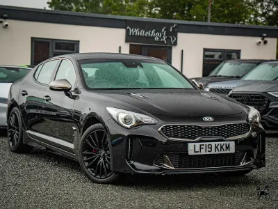 Used Kia Stinger GT-Line 200 HP (147 kW) 2019 Black Hatchback