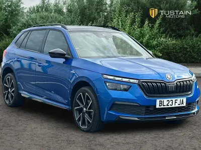 Used Skoda Kamiq Monte Carlo 150 HP (110 kW) 2023 Blue SUV