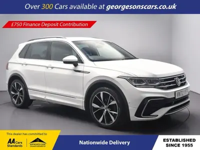 Usado VW Tiguan R-line 150 HP (110 kW) 2022 Branco SUV