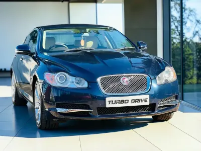 Used Jaguar XF Luxury 2010 Blue Sedan