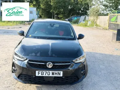 Used Vauxhall Corsa SRi 100 HP (73 kW) 2020 Black Hatchback