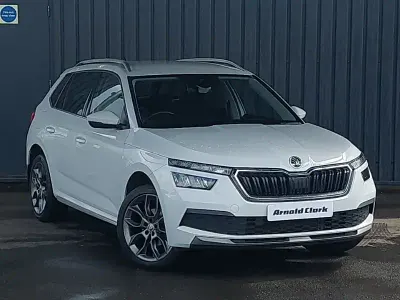 Used Skoda Kamiq SE L 150 HP (110 kW) 2020 White SUV