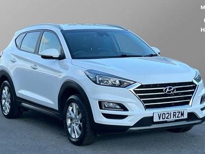 Used Hyundai Tucson SE 115 HP (84 kW) 2021 White SUV