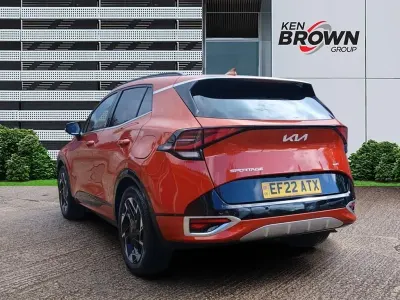 Used Kia Sportage GT-Line 2022 Orange SUV