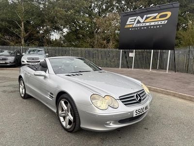 Used Mercedes SL500 2004 Silver Cabriolet