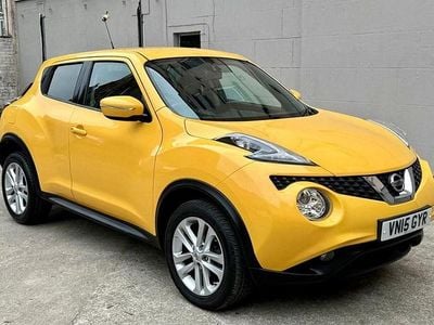 Yellow Used 2015 Nissan Juke Acenta SUV | £6,295 (Fair price)